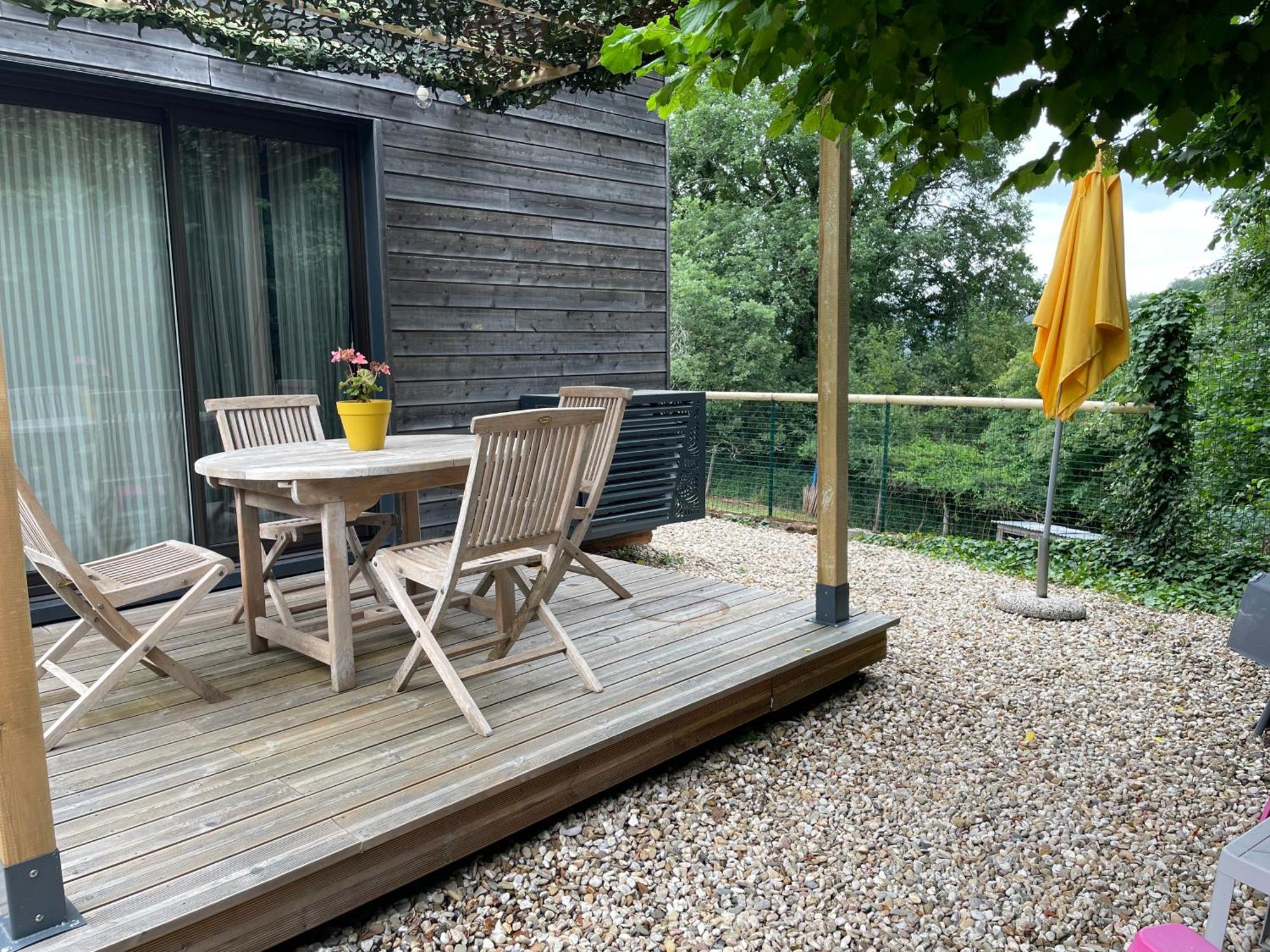 Gite Chalet Bois Bessuejouls Extérieur photo
